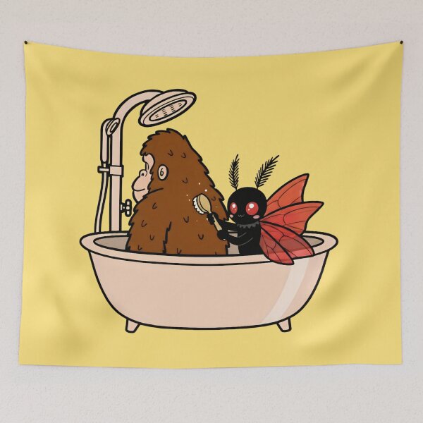Item preview, Cryptid friends - Cryptid Spa Day designed and sold by SidTastic .