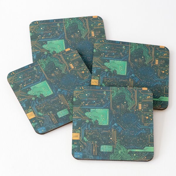 Item preview, Circuit Board Pattern Anime designed and sold by veryarticulated.