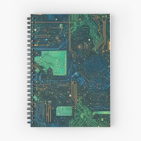Item preview, Circuit Board Pattern Anime designed and sold by veryarticulated.