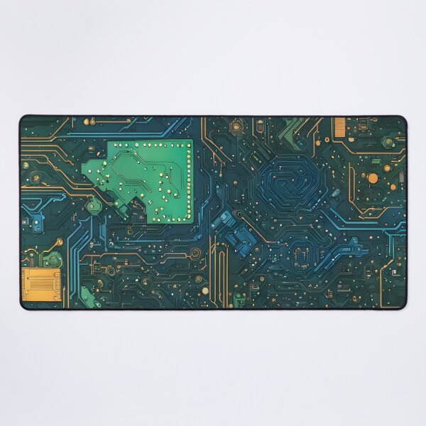 Item preview, Circuit Board Pattern Anime designed and sold by veryarticulated.