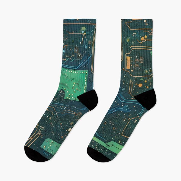 Item preview, Circuit Board Pattern Anime designed and sold by veryarticulated.