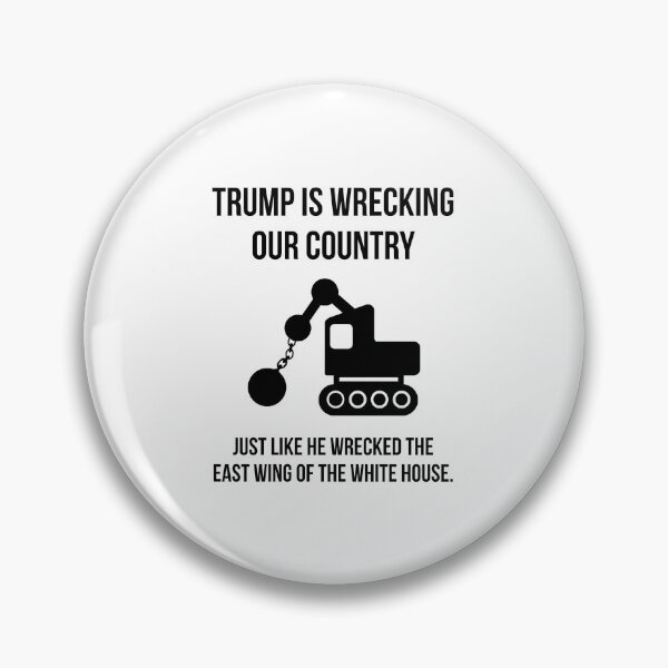 Item preview, Trump is wrecking our country.  designed and sold by Rachel the Artist .