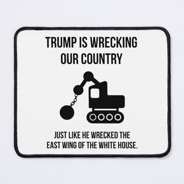 Item preview, Trump is wrecking our country.  designed and sold by Rachel the Artist .