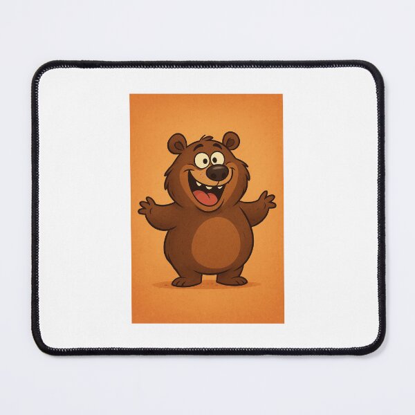 Item preview, „Brauen Bear – Mein flauschiger Freund“ خرس قهوه اى – دوست پشمالوی من � designed and sold by Yaroplanner.