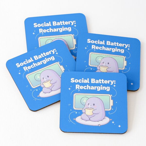 Item preview, Social Battery: Recharging designed and sold by Joyful-Park.