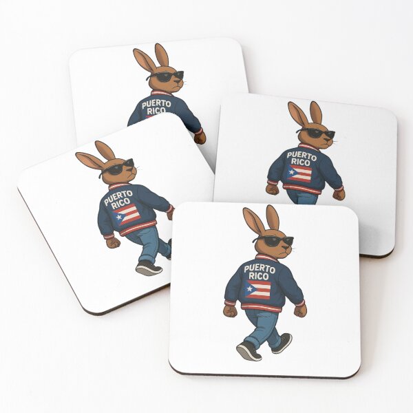 Item preview, Puerto Rican Bunny Reppin' La Isla designed and sold by LeelasInk.
