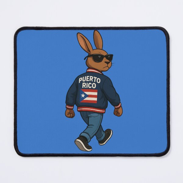 Item preview, Puerto Rican Bunny Reppin' La Isla designed and sold by LeelasInk.