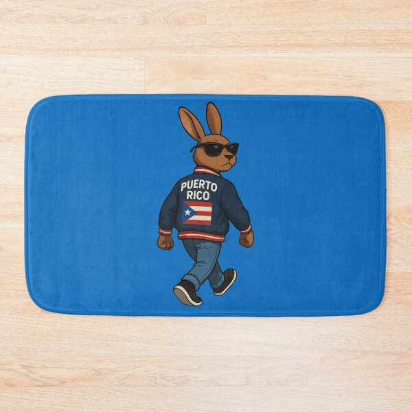 Item preview, Puerto Rican Bunny Reppin' La Isla designed and sold by LeelasInk.