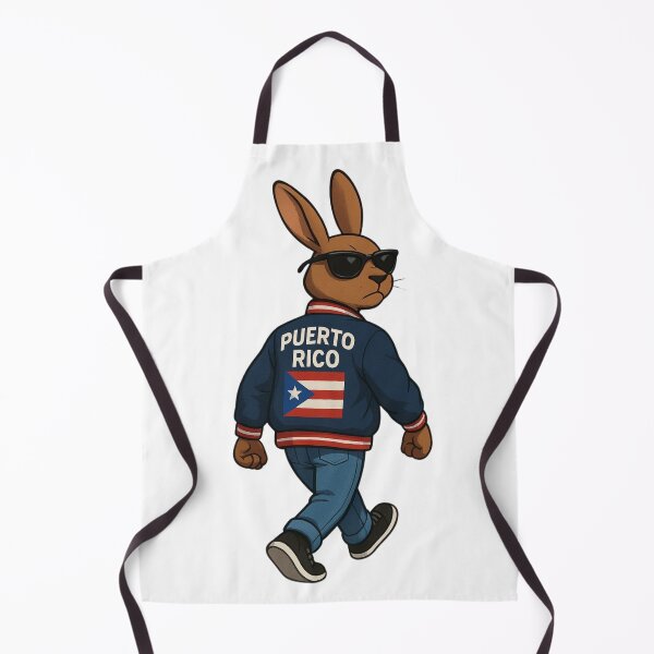 Item preview, Puerto Rican Bunny Reppin' La Isla designed and sold by LeelasInk.