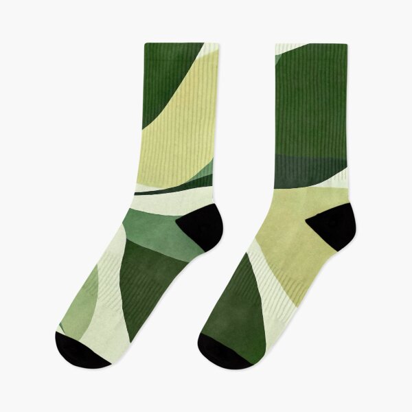 Item preview, Calm Green Foliage Forms designed and sold by artsandsoul.