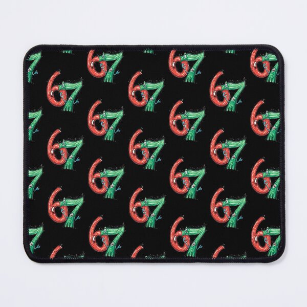 Item preview, 6 and 7 Fun 67– Chaotic Number Duo designed and sold by Design_Your_Day.