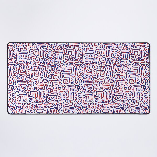 Item preview, Wiggle Woggle-Navy Blue- Red -Maroon White-American designed and sold by Fabricatemyart.