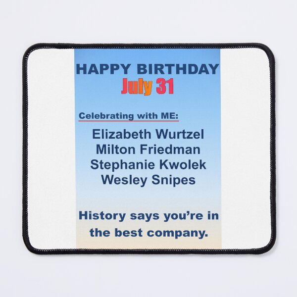 Item preview, July 31 – Famous Americans Celebrating with ME designed and sold by ariksworld.