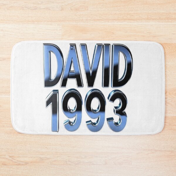 Item preview, David 1993 — Chrome 3D Name Design designed and sold by AlexLineArt.