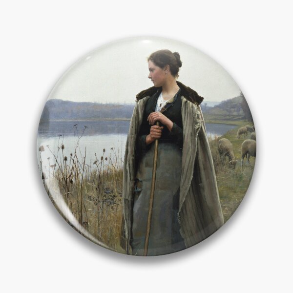 Artikelvorschau, Daniel Ridgway Knight: Die Schäferin von Rolleboise entworfen und verkauft von Tridentulus.