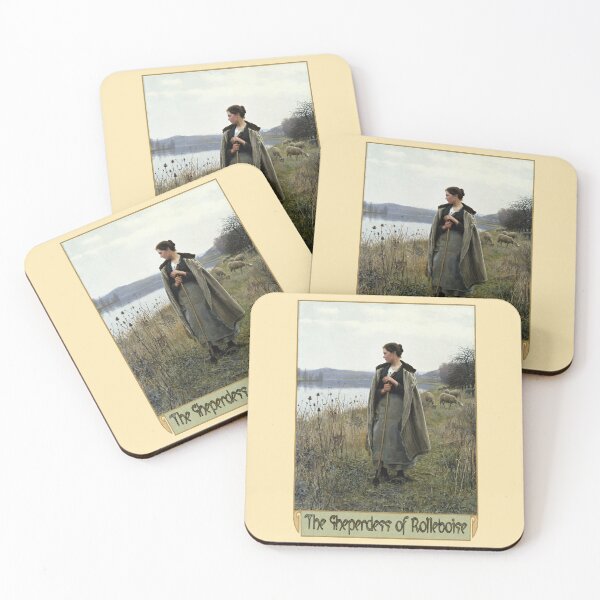 Item preview, Daniel Ridgway Knight: The Sheperdess of Rolleboise designed and sold by Tridentulus.