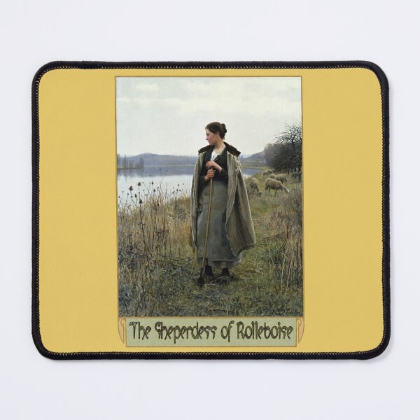 Item preview, Daniel Ridgway Knight: The Sheperdess of Rolleboise designed and sold by Tridentulus.