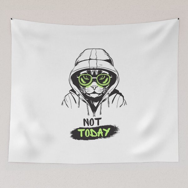Item preview, Not Today T-Shirt, Positive Motivational  designed and sold by WolfidiusWear.