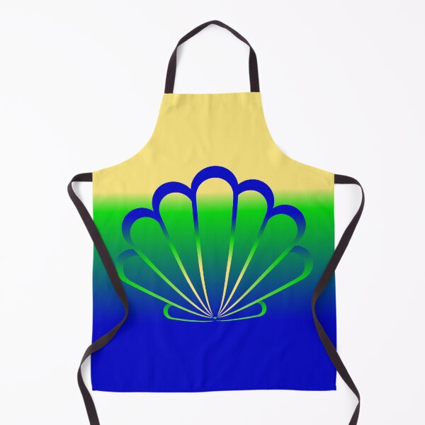 Item preview, Blue Seashell with Background designed and sold by Risa-C.