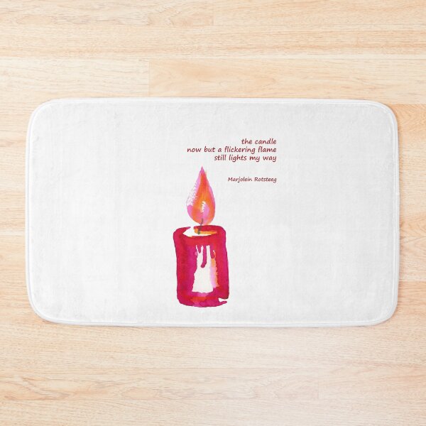 Item preview, The candle haiku designed and sold by KarenKaspar.