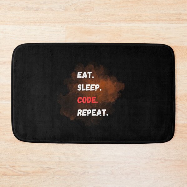 Item preview, Eat Sleep Code Repeat designed and sold by WolfidiusWear.