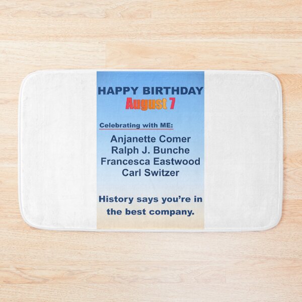 Item preview, August 7 – Famous Americans Celebrating with ME designed and sold by ariksworld.