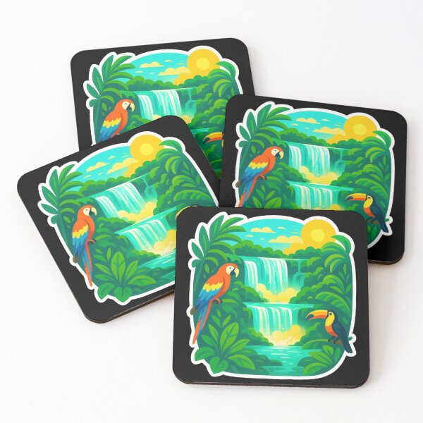 Item preview, Iguazu Falls - Argentina travel art designed and sold by DamioPolArt.