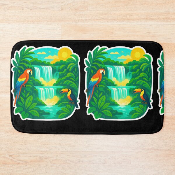 Item preview, Iguazu Falls - Argentina travel art designed and sold by DamioPolArt.