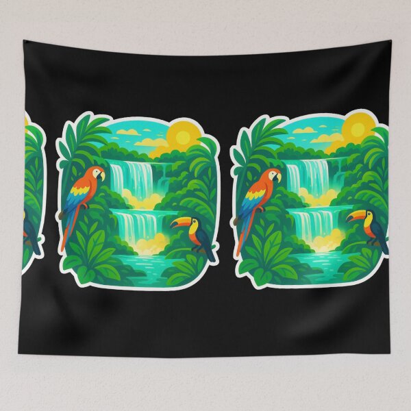 Item preview, Iguazu Falls - Argentina travel art designed and sold by DamioPolArt.