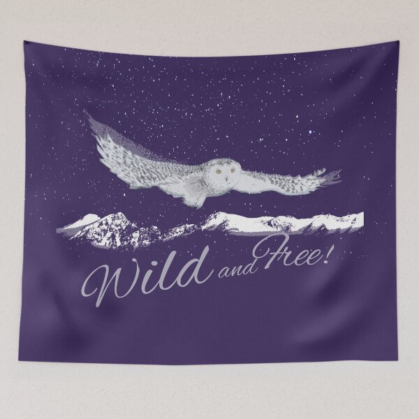 Item preview, Wild and free, arctic owl designed and sold by MiFree.