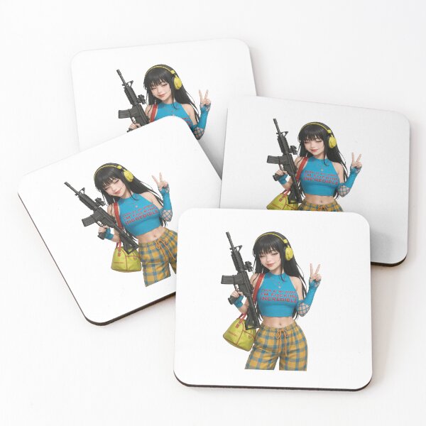 Item preview, Operator Waifu – Tactical Beauty on Duty designed and sold by RAWLIFEGRAPHIC.
