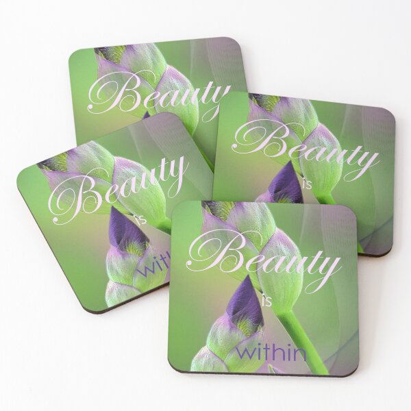 Item preview, Beauty is Within - Women's Flower Purple Iris design designed and sold by ABG Inspirational Art.