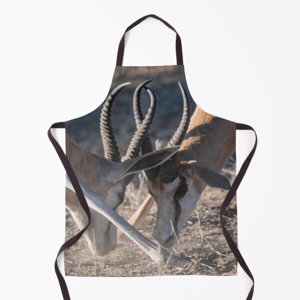 Item preview, Dust & Horns — Springbok Duel at Etosha designed and sold by DavideAntoniani.