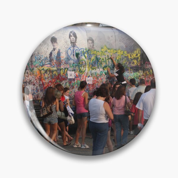 Item preview, Concert Fans Signing The Jonas Brothers Tour Bus - Photograph designed and sold by ConcertImages.