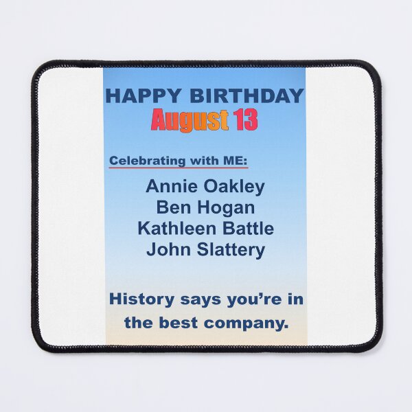 Item preview, August 13 – Famous Americans Celebrating with ME designed and sold by ariksworld.