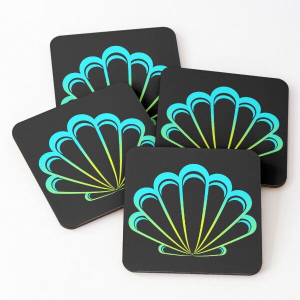 Item preview, Transparent Teal Seashell with Accents designed and sold by Risa-C.
