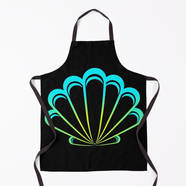 Item preview, Transparent Teal Seashell with Accents designed and sold by Risa-C.