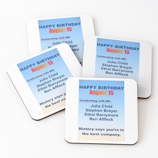 Item preview, August 15 – Famous Americans Celebrating with ME designed and sold by ariksworld.