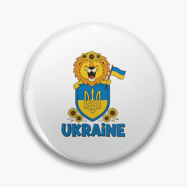 Item preview, Ukrainian Lion with Flag and Trident designed and sold by RGShirtWorks.