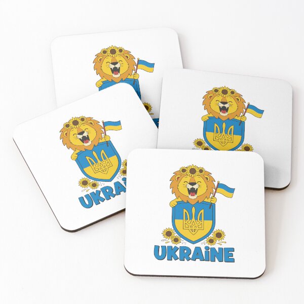 Item preview, Ukrainian Lion with Flag and Trident designed and sold by RGShirtWorks.