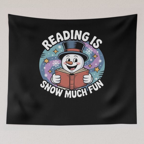 Item preview, Reading Is Snow Much Fun Snowman Winter Readers designed and sold by snowry.