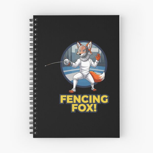 Item preview, Fencing Fox Cartoon Character with Epee designed and sold by ML-Media.