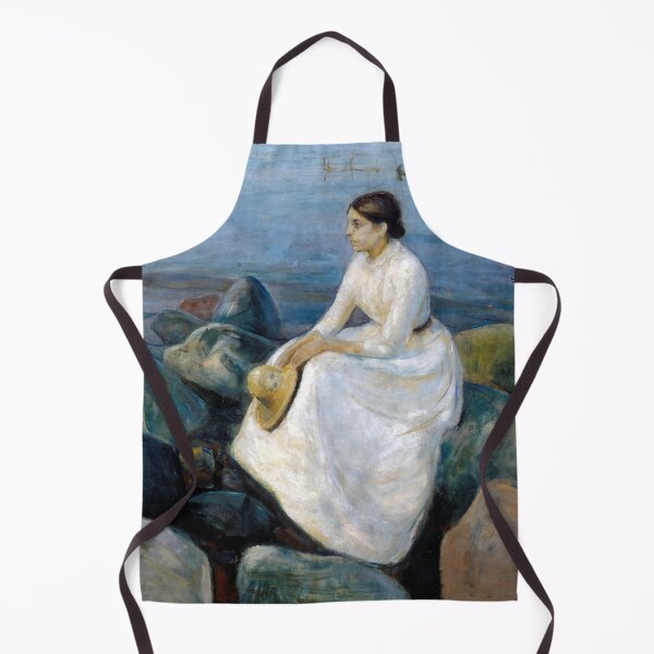 Item preview, Summer night, Inger on the beach | Edvard Munch designed and sold by Oliveirallan.