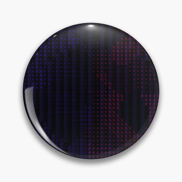 Item preview, Ascii - Red and Blue designed and sold by Opalform.