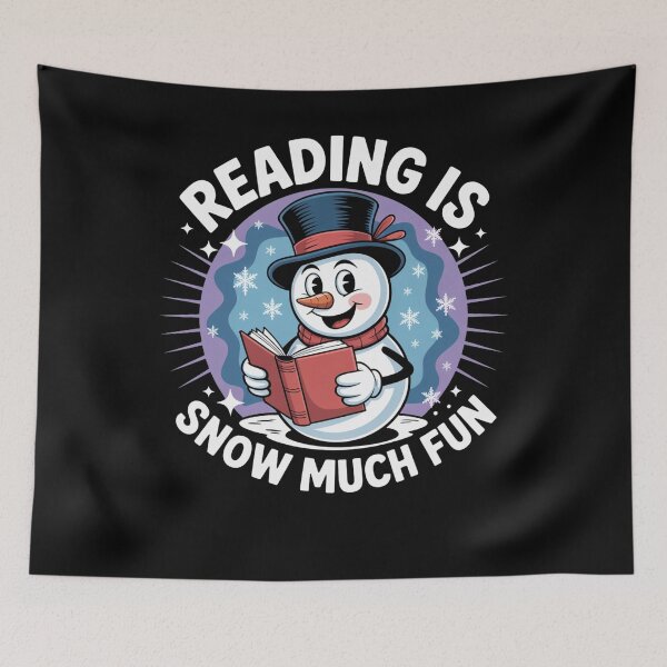 Item preview, Reading Is Snow Much Fun Snowman Winter Reading designed and sold by snowry.