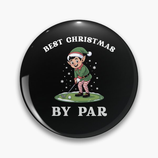 Item preview, Best Christmas by Par Funny Elf Golfing Christmas Golfer designed and sold by snowry.
