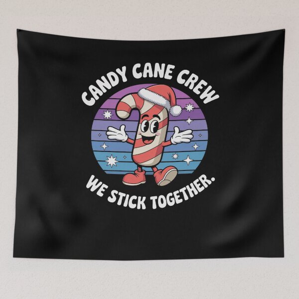 Item preview, Candy Cane Crew We Stick Together Funny Christmas designed and sold by snowry.