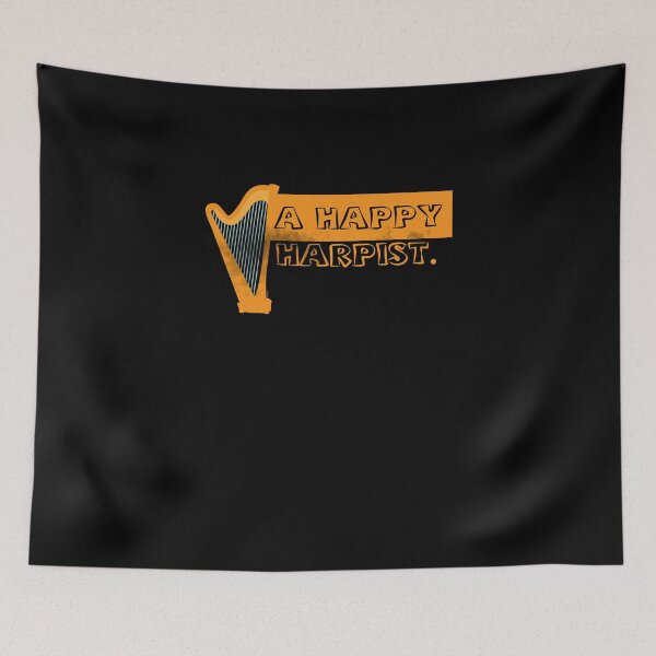 Item preview, Happy Harpist designed and sold by TomGiantDesigns.