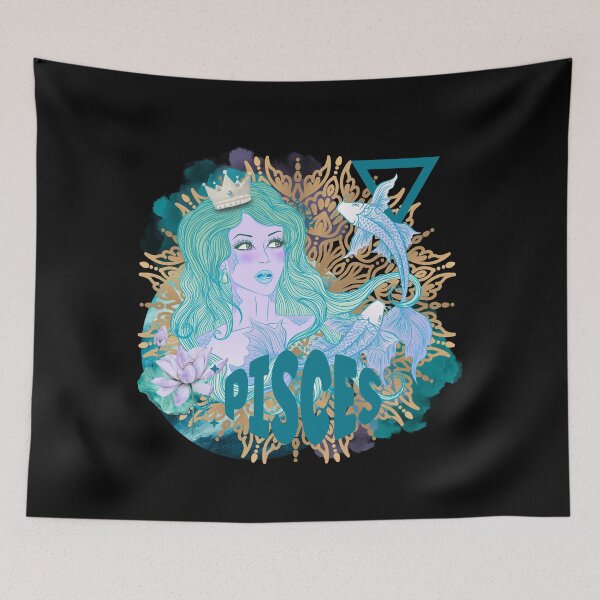 Item preview, Zodiac Babes - Pisces - Dye and Decay designed and sold by Dye And Decay.
