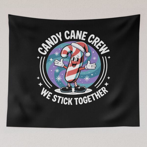 Item preview, Candy Cane Crew We Stick Together Funny Christmas humor designed and sold by snowry.